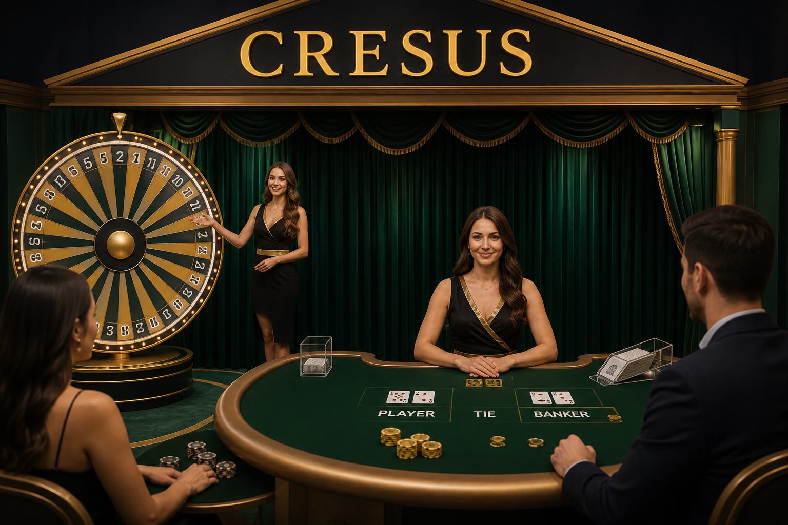 Cresus Casino live promo