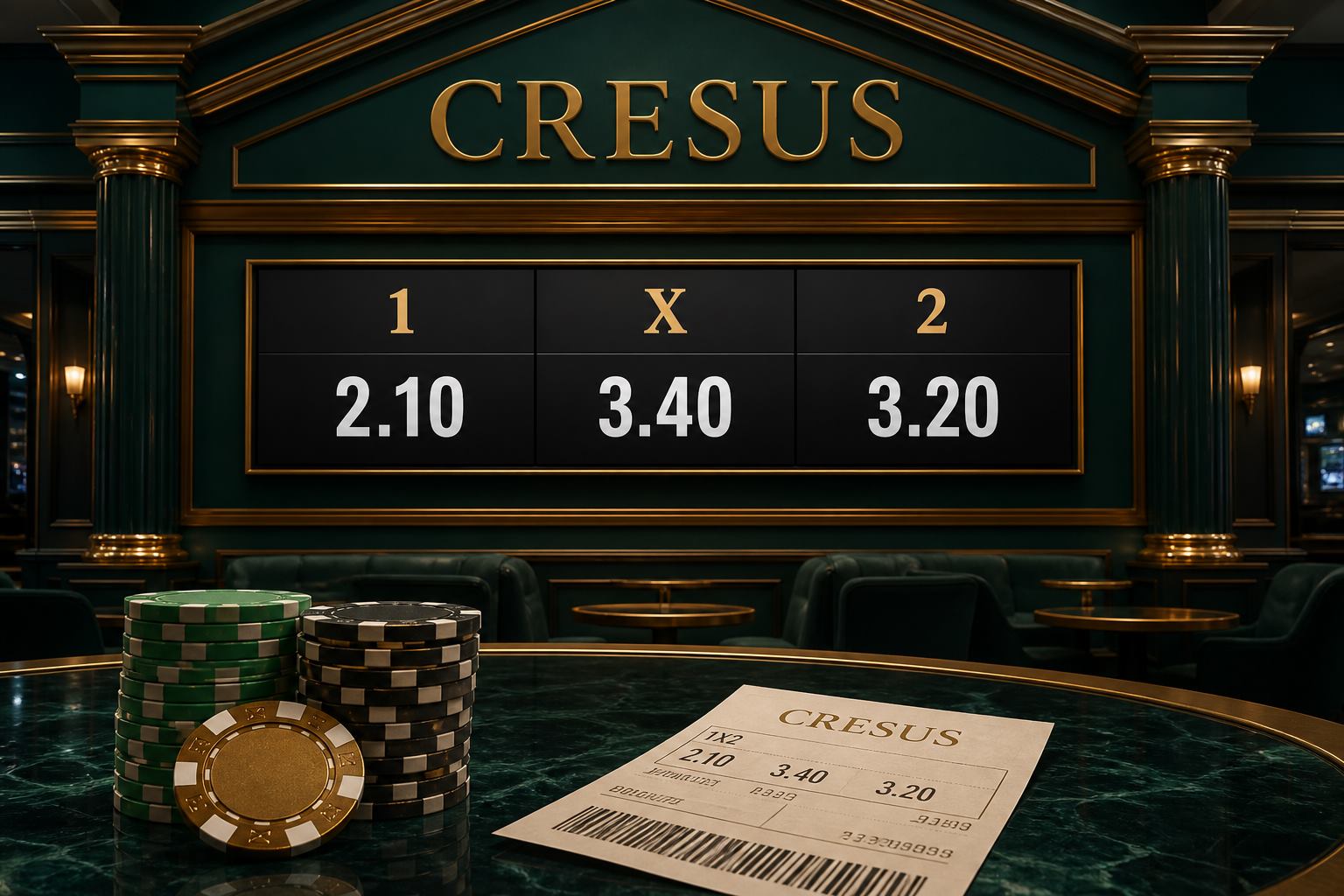Cresus Casino odds promo